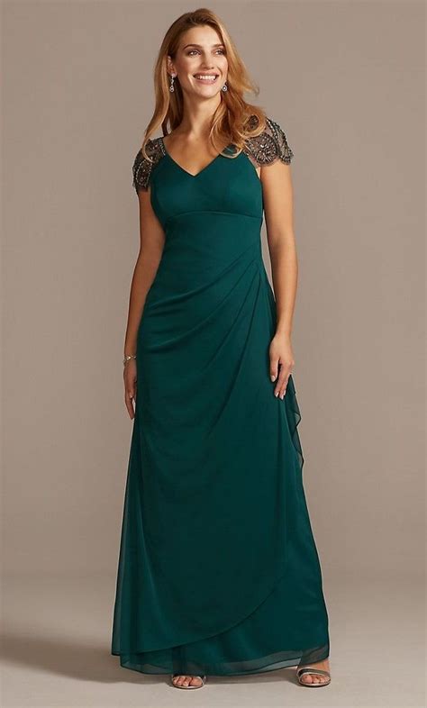 green mother of the groom dress